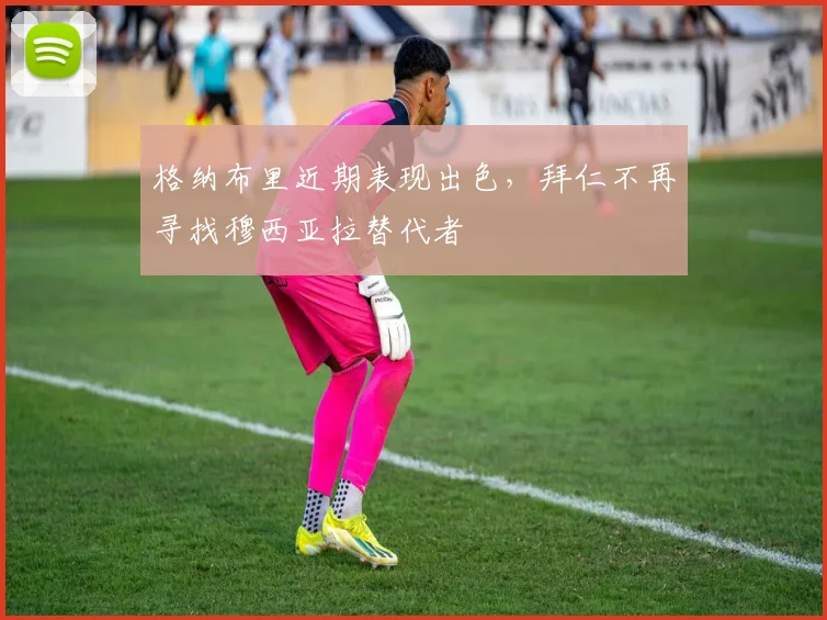 格纳布里近期表现出色，拜仁不再寻找穆西亚拉替代者